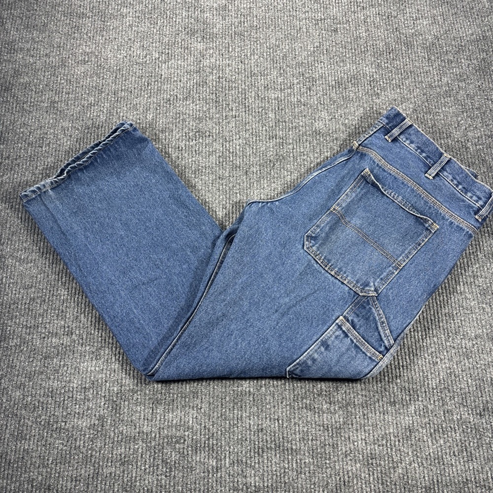 Vintage Big Mac Carpenter Jeans Mens Size‎ 40x34 Blue Denim Workwear Utility